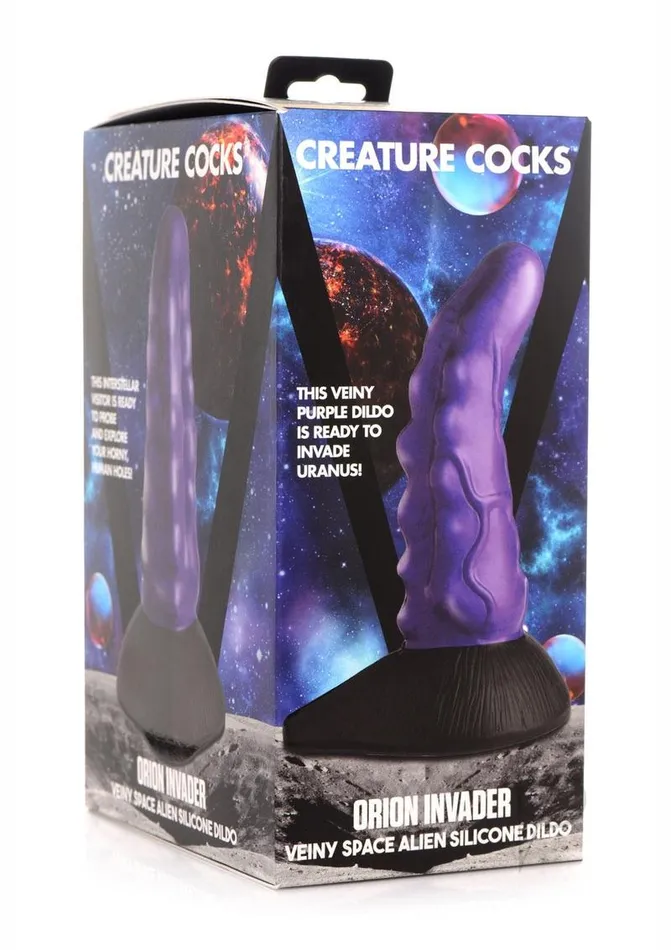 Creature Cocks Orion Invader Veiny Space Alien Silicone Dildo 725in Purple Creature Cocks Dildos Creature Cocks Orion Invader Veiny Space Alien Silicone Dildo 725in Purple Creature Cocks Dildos