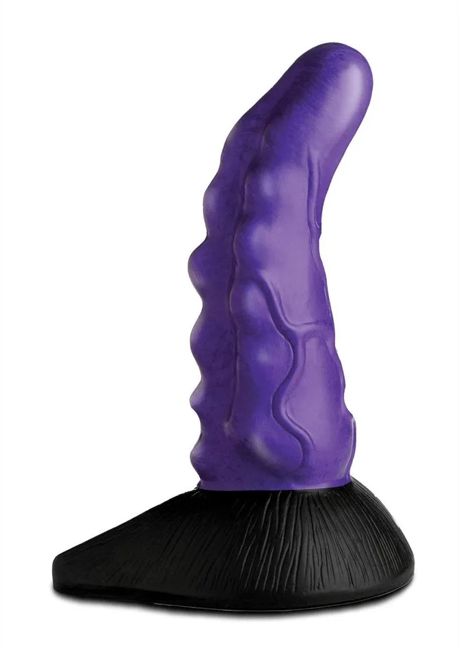 Creature Cocks Orion Invader Veiny Space Alien Silicone Dildo 725in Purple Creature Cocks Dildos