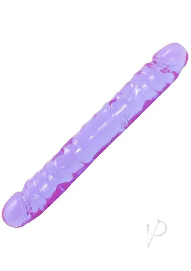 Crystal Jellies Dildos Crystal Jellies Jr Double Dildo 12in Purple Crystal Jellies Dildos Crystal Jellies Jr Double Dildo 12in Purple