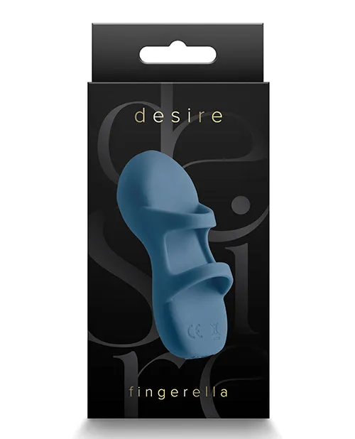 Desire Desire Fingerella Rechargeable Silicone Finger Massager Purple Vibrators Desire Desire Fingerella Rechargeable Silicone Finger Massager Purple Vibrators