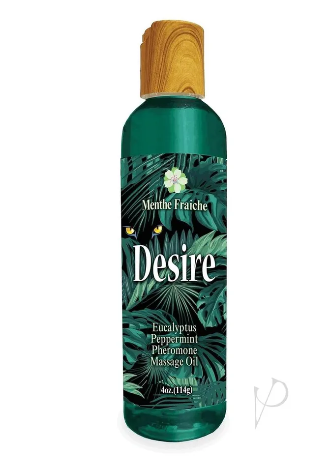 Desire Pheromone Massage Oil 4oz EucalyptusPeppermint Desire By Little Genie Couples Desire Pheromone Massage Oil 4oz EucalyptusPeppermint Desire By Little Genie Couples