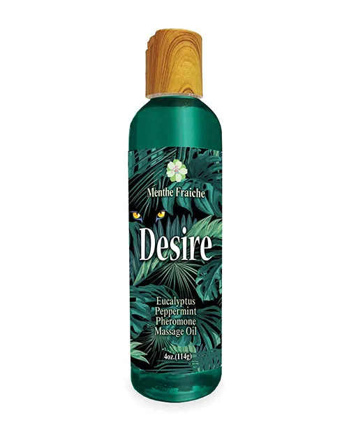 Desire Pheromone Massage Oil 4oz EucalyptusPeppermint Desire By Little Genie Couples Desire Pheromone Massage Oil 4oz EucalyptusPeppermint Desire By Little Genie Couples