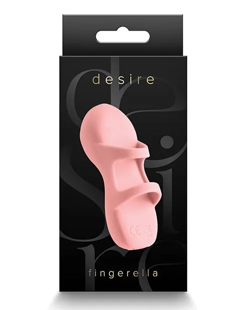 Desire Vibrators Desire Fingerella Rechargeable Silicone Finger Massager Pink Desire Vibrators Desire Fingerella Rechargeable Silicone Finger Massager Pink