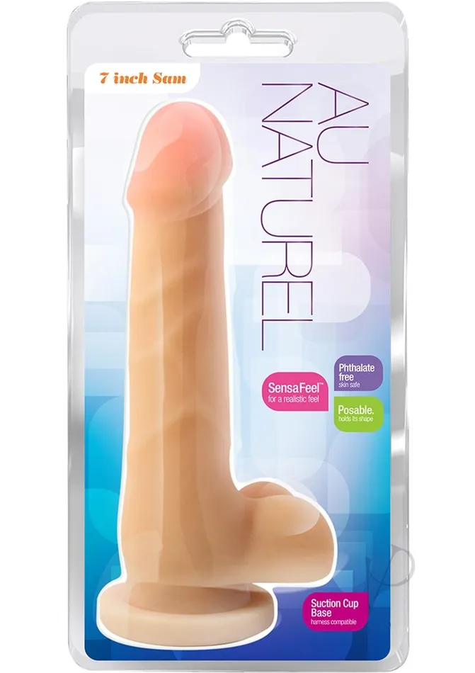 Dildos Au Naturel Sam Dildo 7in Vanilla Au Naturel