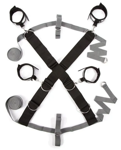 Dildos Fifty Shades of Grey Keep Still Over the Bed Cross Restraint