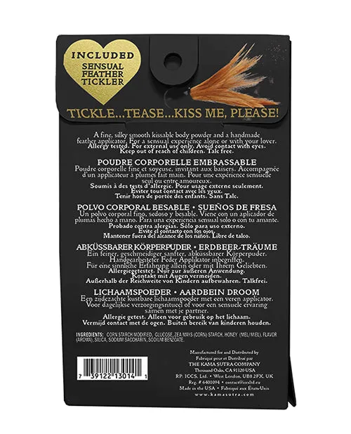 Dildos Honey Dust Kama Sutra Honey Dust Kissable Body Powder Vanilla Creme 1oz
