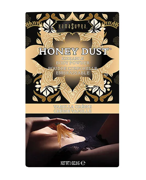 Dildos Honey Dust Kama Sutra Honey Dust Kissable Body Powder Vanilla Creme 1oz