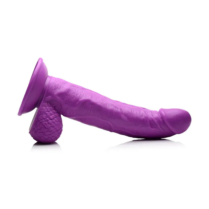Dildos Pop Peckers 75 Inch Curved Dildo with Balls