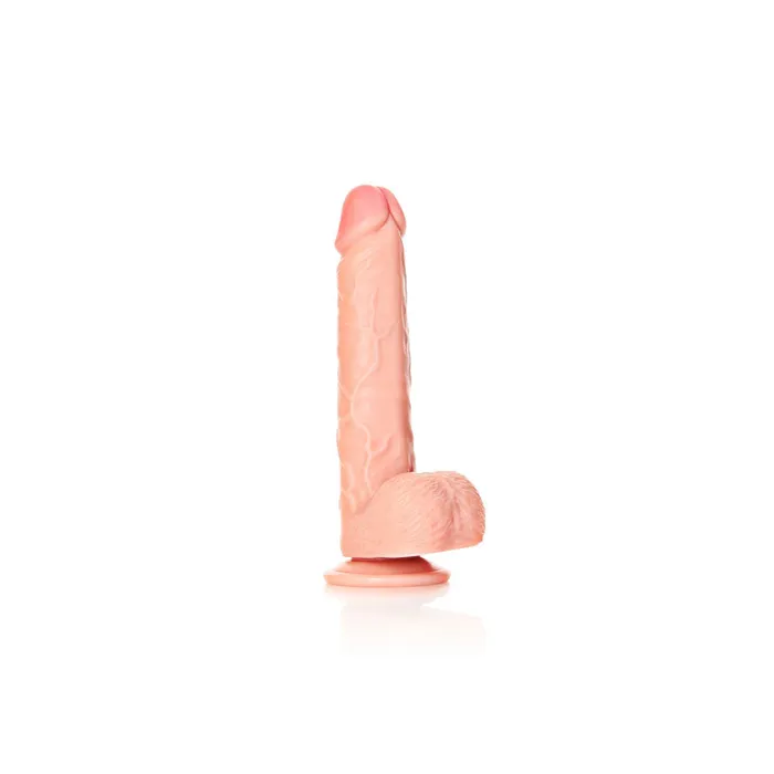 Dildos Shots Toys REALROCK 7 Inch Realistic Suction Cup Dildo with Balls