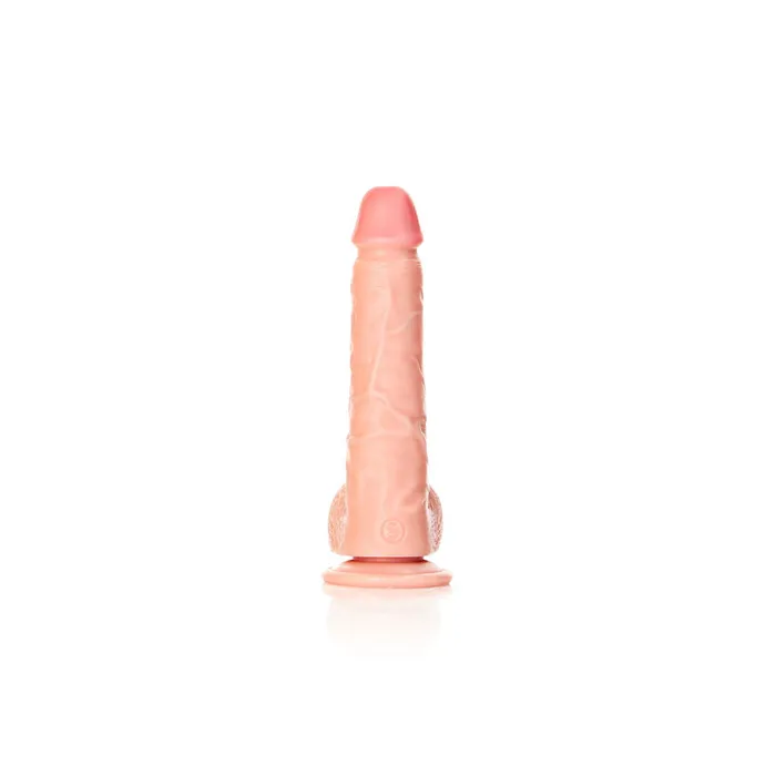 Dildos Shots Toys REALROCK 7 Inch Realistic Suction Cup Dildo with Balls