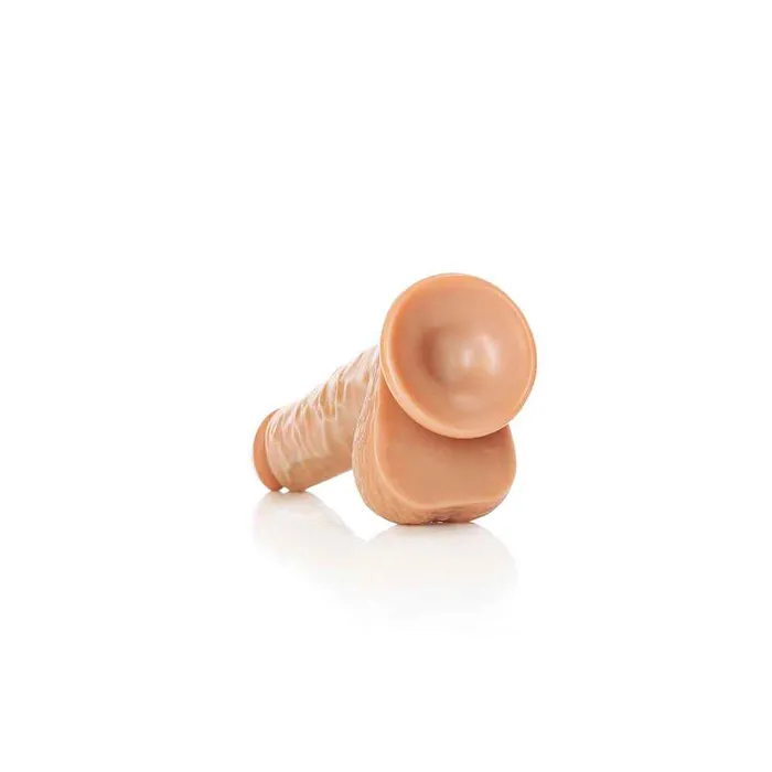 Dildos Shots Toys REALROCK 7 Inch Realistic Suction Cup Dildo with Balls