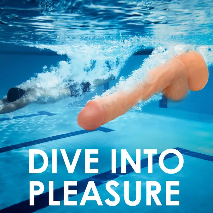 Dildos Swimming Simon 7 inch Dildo Curve Toys