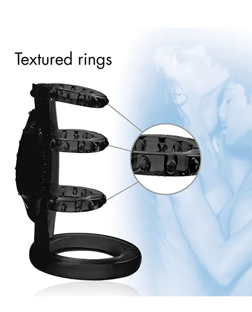Doctor Love Male Sex Toys Doctor Loves Zinger Vibrating Cock Cage Black Doctor Love Male Sex Toys Doctor Loves Zinger Vibrating Cock Cage Black