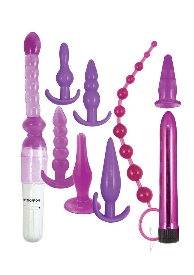 Elite Collection Anal Purple Elite Collection Supreme Anal Play Kit Purple