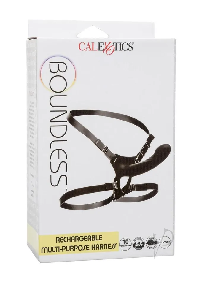 Female Sex Toys Boundless Boundless Rechargeable MultiPurpose Harness with Dildo Black Female Sex Toys Boundless Boundless Rechargeable MultiPurpose Harness with Dildo Black