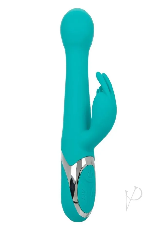 Female Sex Toys Enchanted Enchanted Oscillate Rechargeable Silicone Rabbit Vibrator Blue