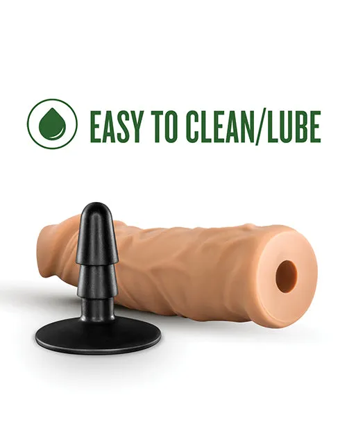 Female Sex Toys Lock On Lock On Argonite Dildo with Suction Cup Adapter 8in Caramel Female Sex Toys Lock On Lock On Argonite Dildo with Suction Cup Adapter 8in Caramel