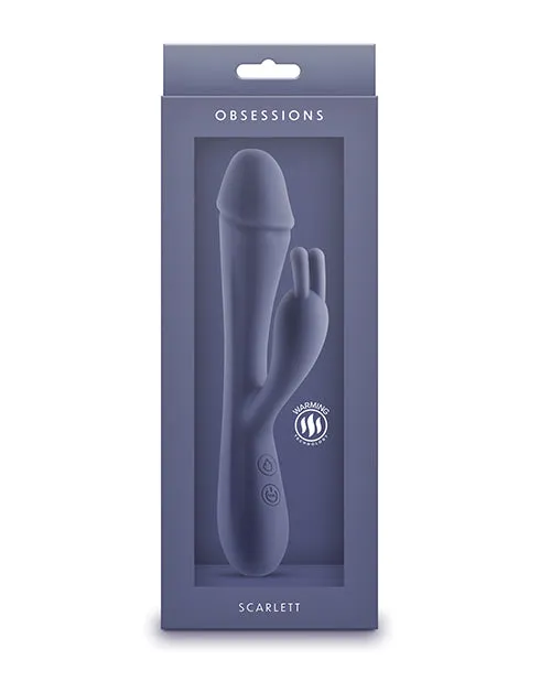 Female Sex Toys Obsessions Obsessions Scarlett Rechargeable Silicone Rabbit Vibrator Navy Female Sex Toys Obsessions Obsessions Scarlett Rechargeable Silicone Rabbit Vibrator Navy