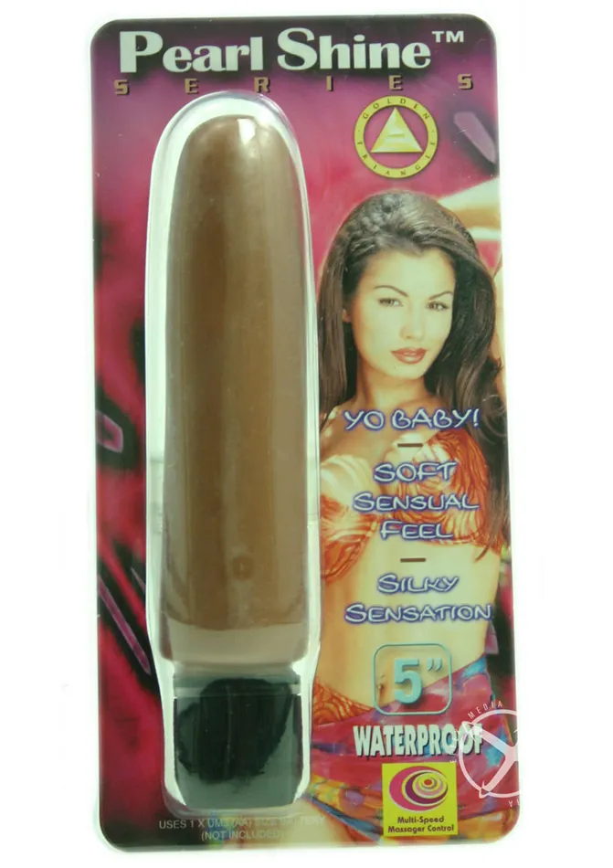 Female Sex Toys Pearl Sheens Pearl Shine Smooth Vibrator 5in Chocolate Female Sex Toys Pearl Sheens Pearl Shine Smooth Vibrator 5in Chocolate