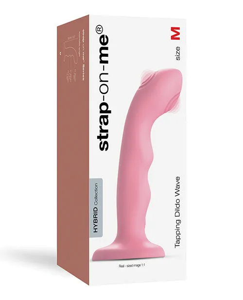 Female Sex Toys Strap on Me Tapping Dildo Rose Coral Strap On Me
