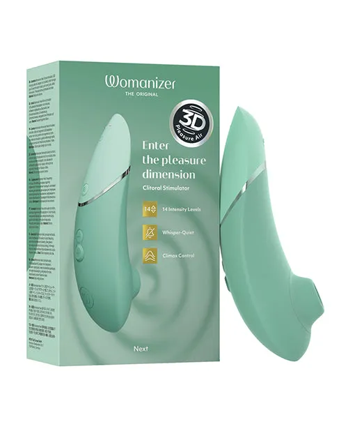 Female Sex Toys Womanizer Womanizer Next Rechargeable Silicone Clitoral Stimulator Sage