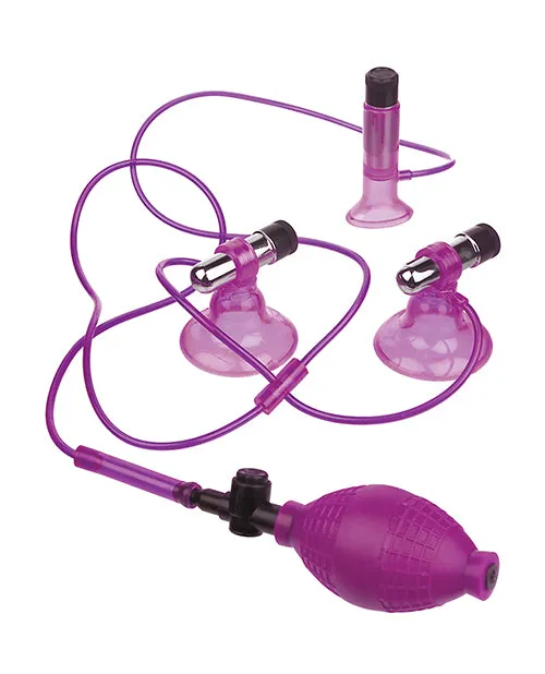 Fetish Fantasy Series Couples Fetish Fantasy Series Clit and Nipple Vibrating Triple Suckers Purple Fetish Fantasy Series Couples Fetish Fantasy Series Clit and Nipple Vibrating Triple Suckers Purple