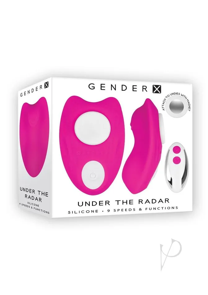 Gender X Female Sex Toys Gender X Under The Radar Rechargeable Silicone Panty Vibe with Remote Control Pink Gender X Female Sex Toys Gender X Under The Radar Rechargeable Silicone Panty Vibe with Remote Control Pink