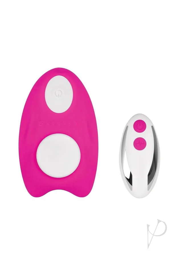 Gender X Female Sex Toys Gender X Under The Radar Rechargeable Silicone Panty Vibe with Remote Control Pink