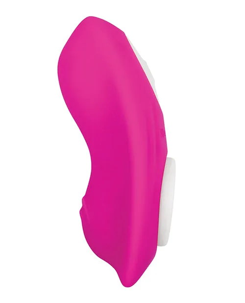 Gender X Female Sex Toys Gender X Under The Radar Rechargeable Silicone Panty Vibe with Remote Control Pink
