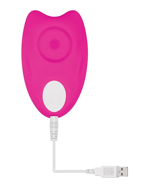 Gender X Female Sex Toys Gender X Under The Radar Rechargeable Silicone Panty Vibe with Remote Control Pink