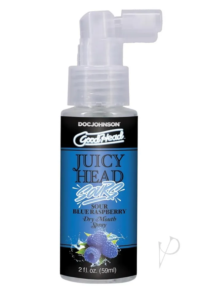 GoodHead Juicy Head Dry Mouth Spray Sour Blue Raspberry 2oz Good Head Vibrators GoodHead Juicy Head Dry Mouth Spray Sour Blue Raspberry 2oz Good Head Vibrators