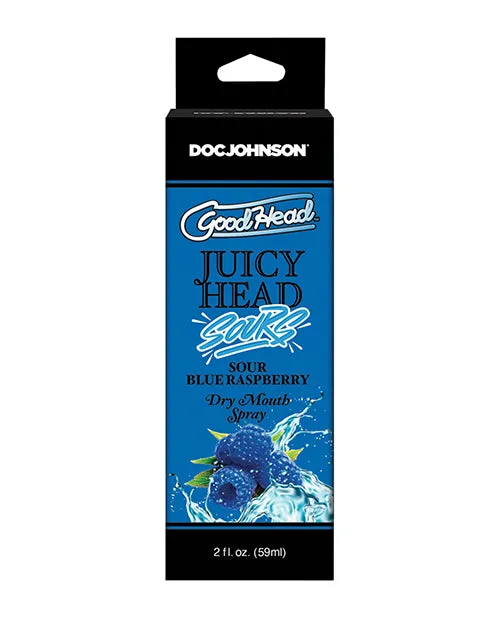 GoodHead Juicy Head Dry Mouth Spray Sour Blue Raspberry 2oz Good Head Vibrators GoodHead Juicy Head Dry Mouth Spray Sour Blue Raspberry 2oz Good Head Vibrators