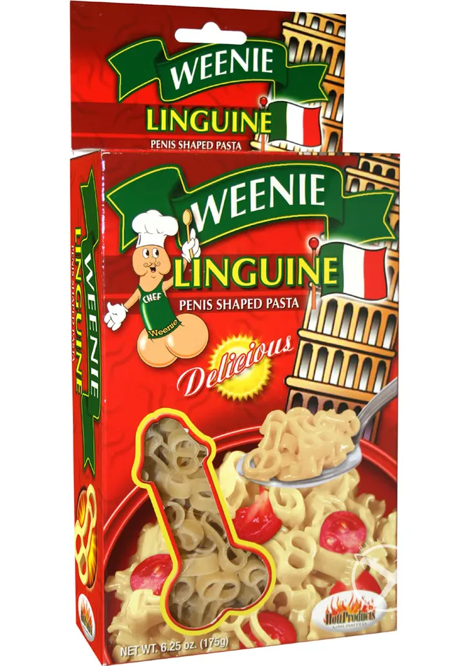 Hott Products Weenie Linguini Penis Shaped Pasta 63 Ounce Male Sex Toys