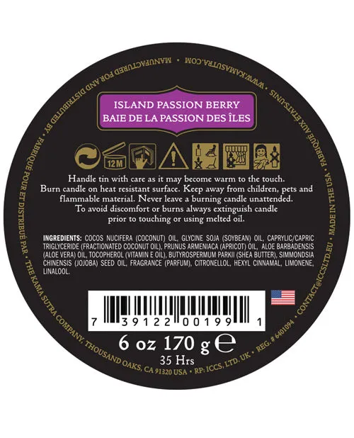 Ignite Massage Candle Couples Kama Sutra Ignite Massage Candle Island Passion 6oz
