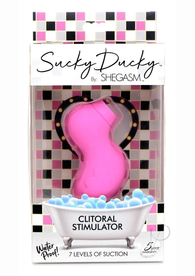 Inmi Shegasm Sucky Ducky Silicone Rechargeable Clitoral Stimulator Pink Shegasm Female Sex Toys Inmi Shegasm Sucky Ducky Silicone Rechargeable Clitoral Stimulator Pink Shegasm Female Sex Toys
