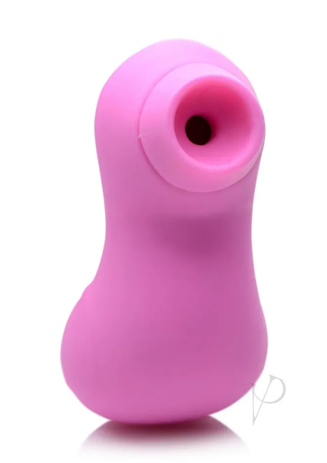 Inmi Shegasm Sucky Ducky Silicone Rechargeable Clitoral Stimulator Pink Shegasm Female Sex Toys