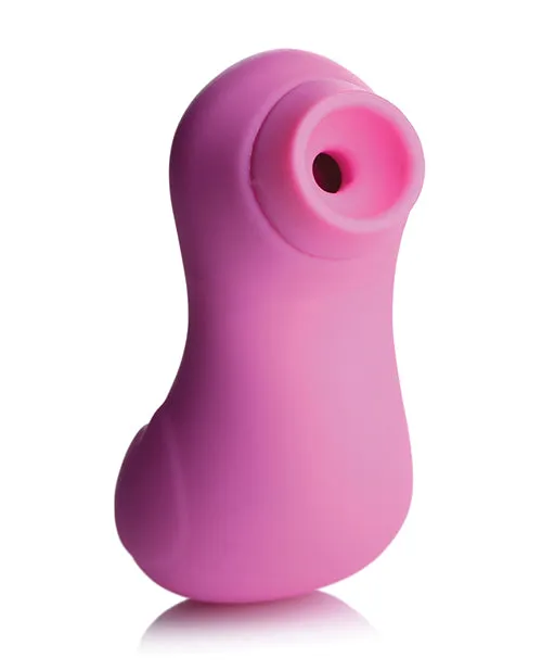 Inmi Shegasm Sucky Ducky Silicone Rechargeable Clitoral Stimulator Pink Shegasm Female Sex Toys
