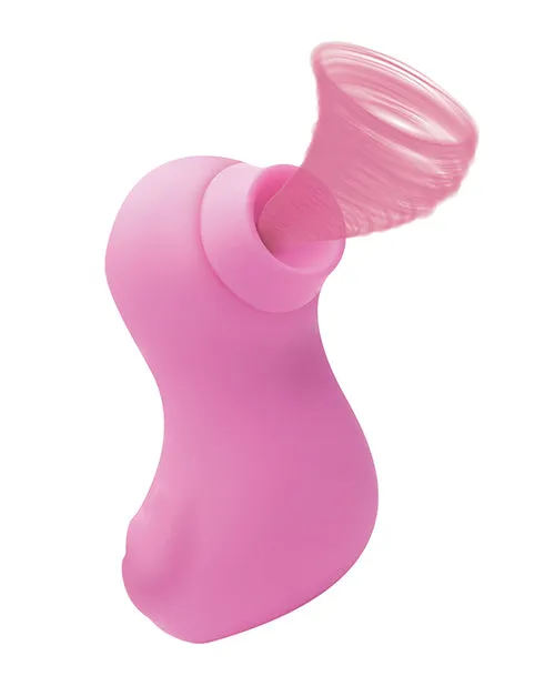 Inmi Shegasm Sucky Ducky Silicone Rechargeable Clitoral Stimulator Pink Shegasm Female Sex Toys