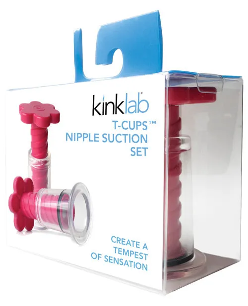 Kinklab Female Sex Toys KinkLab TCup Nipple Suction Set