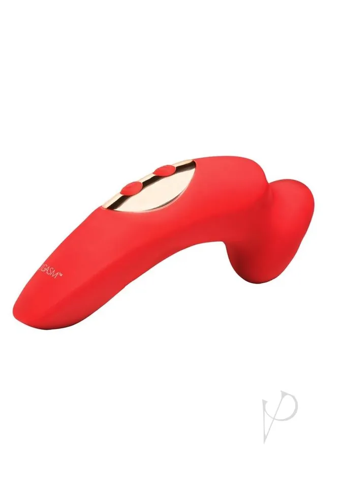 Lickgasm Female Sex Toys Lickgasm Plump Rechargeable Silicone Kiss Sucking and Vibrating Clitoral Stimulator Red Lickgasm Female Sex Toys Lickgasm Plump Rechargeable Silicone Kiss Sucking and Vibrating Clitoral Stimulator Red