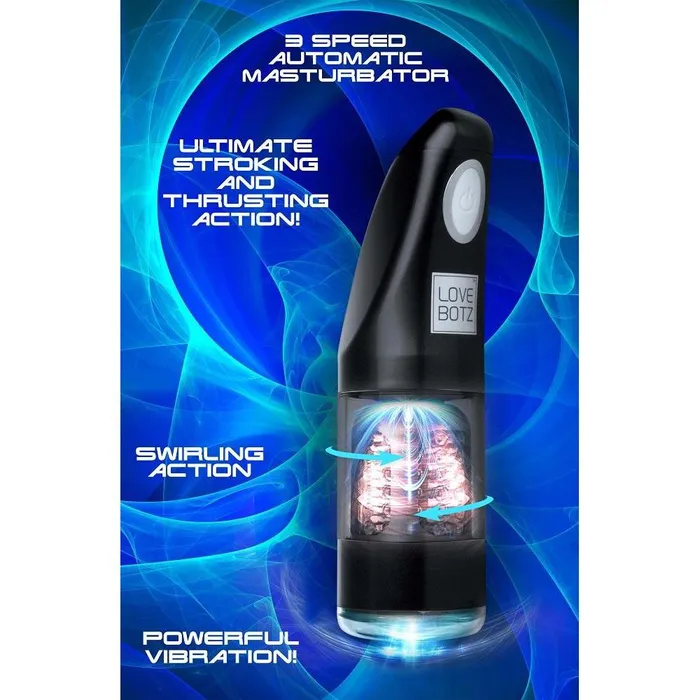 LoveBotz Ultra Bator Thrusting and Swirling Automatic Stroker Male Sex Toys