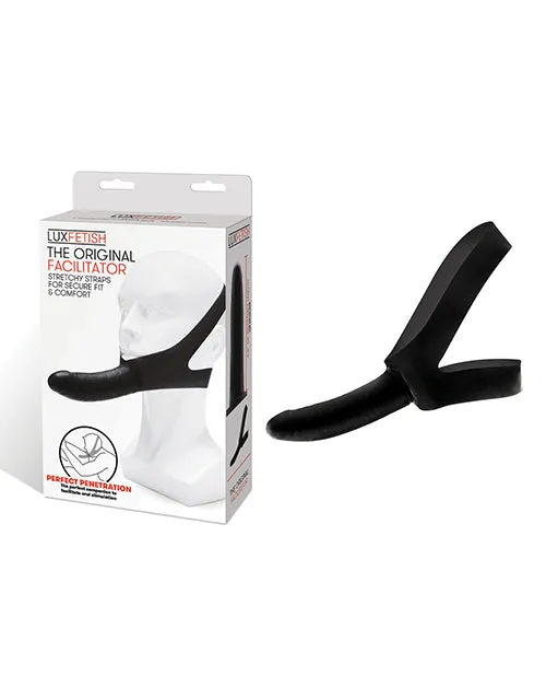 Lux Fetish The Original Facilitator Face StrapOn with Dildo Black Lux Fetish Female Sex Toys Lux Fetish The Original Facilitator Face StrapOn with Dildo Black Lux Fetish Female Sex Toys