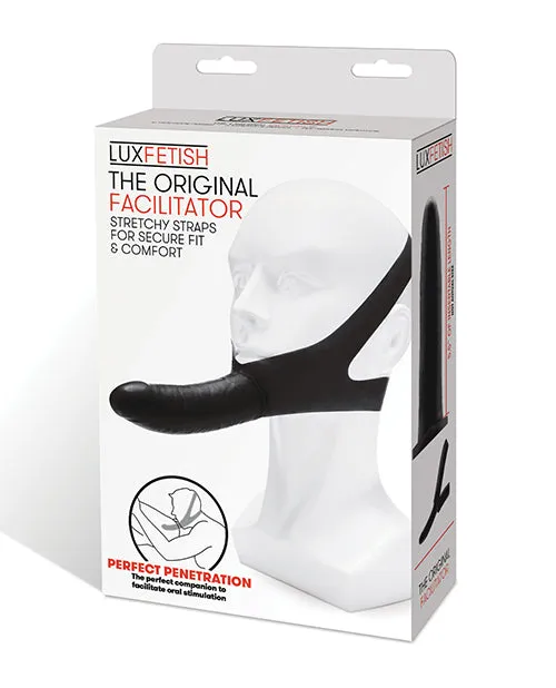 Lux Fetish The Original Facilitator Face StrapOn with Dildo Black Lux Fetish Female Sex Toys Lux Fetish The Original Facilitator Face StrapOn with Dildo Black Lux Fetish Female Sex Toys