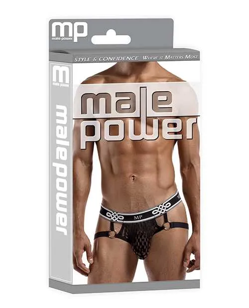 Male Power Jock Ring Black LXL Anal Male Power Jock Ring Black LXL Anal