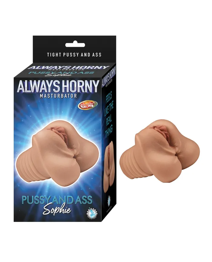 Male Sex Toys Always Horny Always Horny Realistic Sophie Pussy and Ass Masturbator Chocolate Male Sex Toys Always Horny Always Horny Realistic Sophie Pussy and Ass Masturbator Chocolate