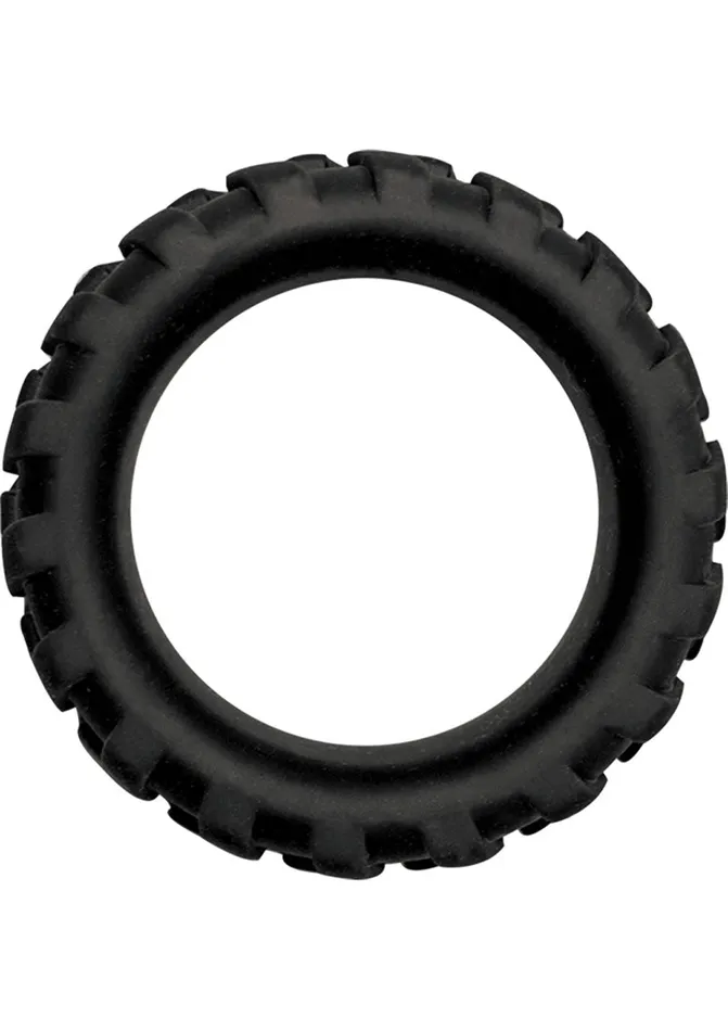 Male Sex Toys Mack Tuff X Large Tire Silicone Cock Ring Black Mack Tuff