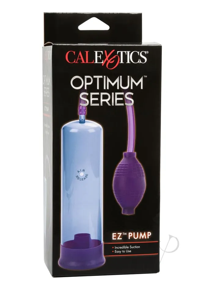 Male Sex Toys Optimum Series Optimum Series EZ Pump Blue