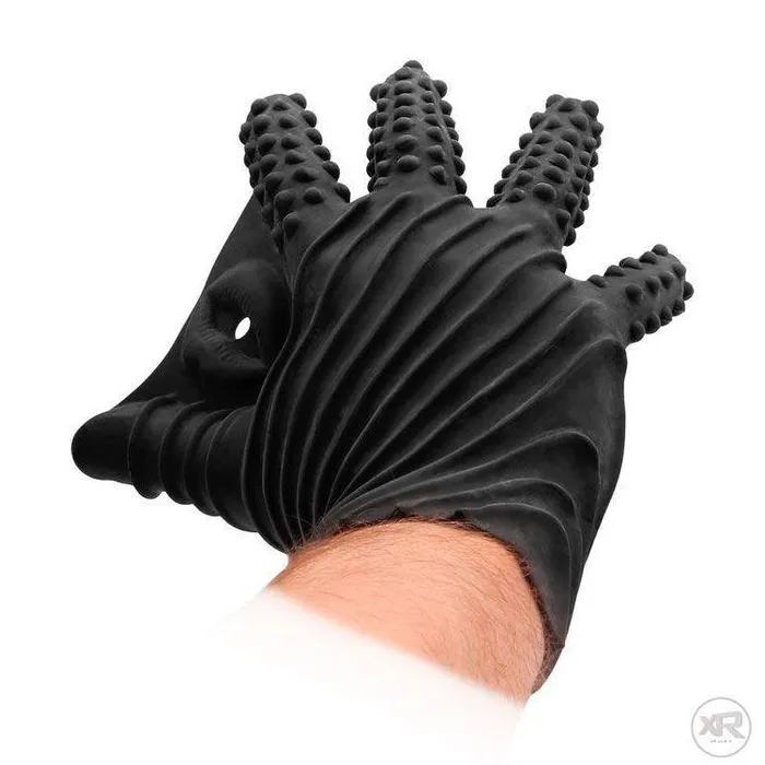 Male Sex Toys Shots Fist It Textured Masturbation Glove