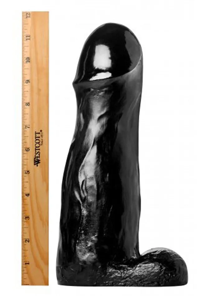 Master Cock Dildos Master Cock The ManOlith Dildo 1175in Black