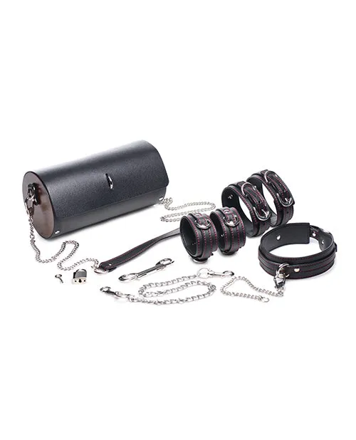Master Series Anal Master Series Kinky Clutch Black Bondage Set wCarrying Case Master Series Anal Master Series Kinky Clutch Black Bondage Set wCarrying Case